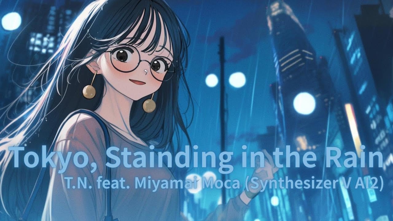 Tokyo, Standing in the Rain feat. Miyamai Moca (Synthesizer V AI2)