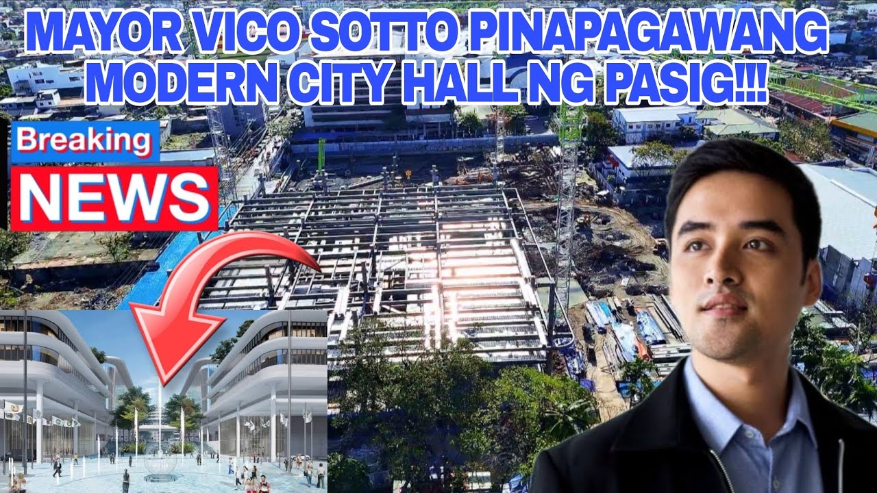 MAYOR VICO SOTTO MODERN CITY HALL NG  PASIG GANITO NA NGAYON!!! FEBRUARY 20, 2026