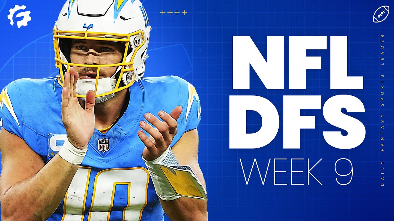 LIVE NFL DFS Picks & Strategy for DraftKings & FanDuel! (Week 9)