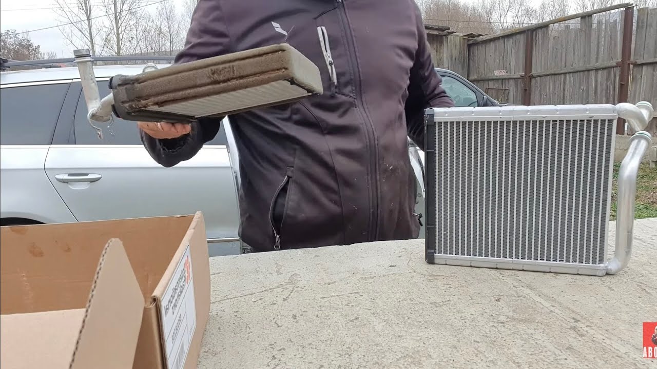 Inlocuire radiator de căldură Passat b6