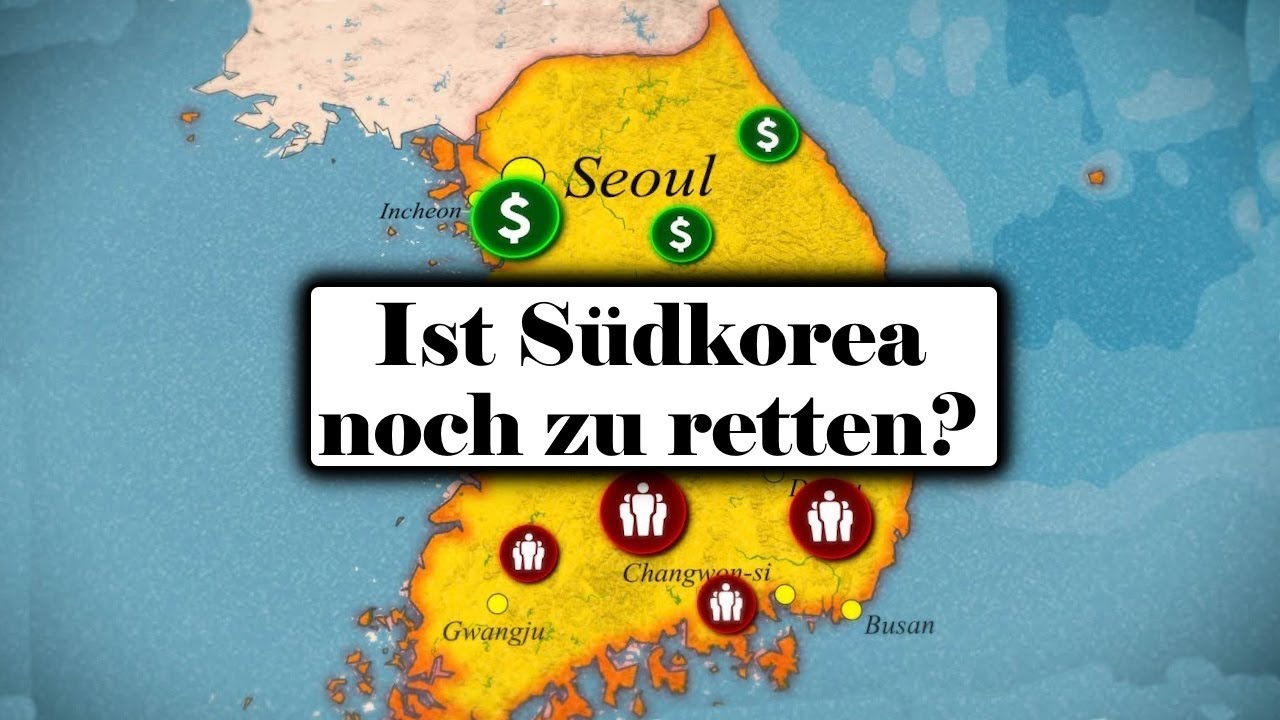 Südkorea stirbt - aber es hat einen Plan...