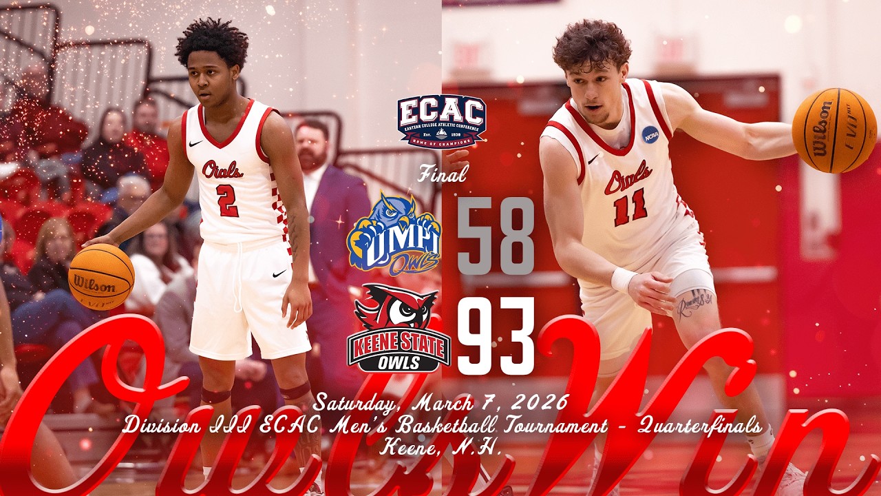 Keene State Men's Basketball Highlights vs. Maine-Presque Isle 3/7/2026