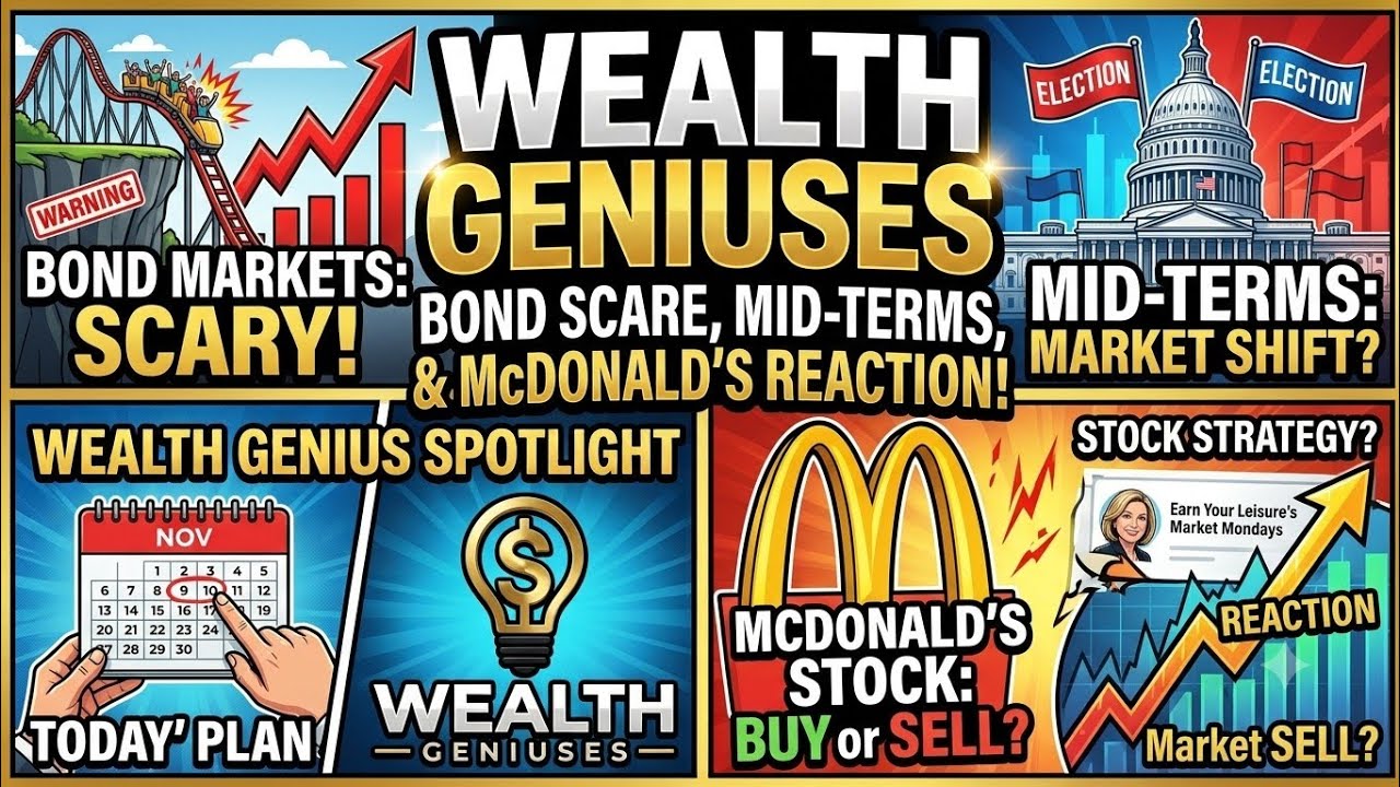 EYL Market Mondays Reaction: Scary Bond Markets, Mid-Term Stock Shifts, & McDonald's Stock