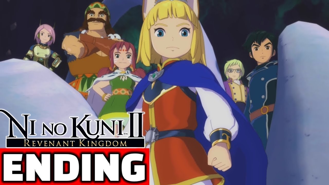 Ni No Kuni 2 Revenant Kingdom - Ending Cutscene + End Credit Scene
