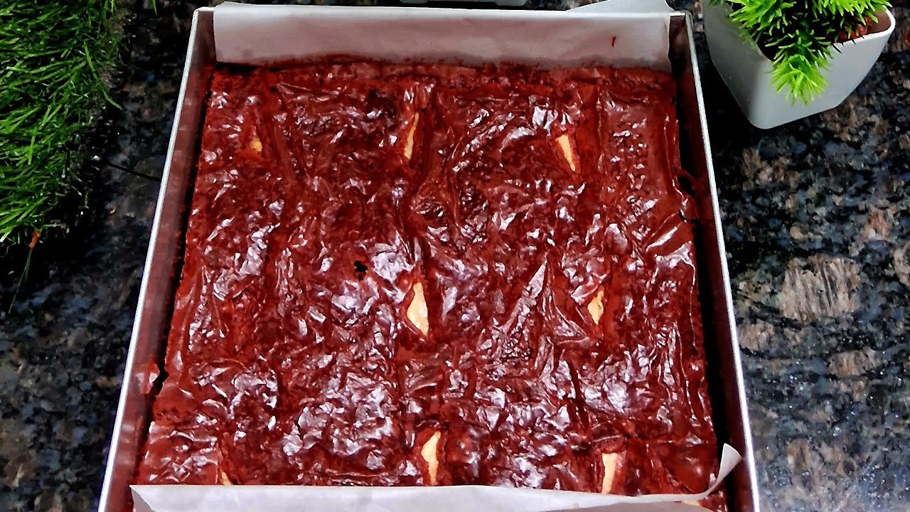 ❤️ Fudgy Red Velvet Brownie | Easy & Delicious Dessert Recipe Tamil