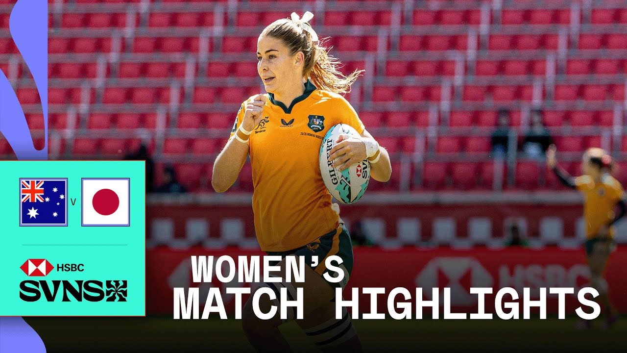 Australian SCORING MASTERCLASS 🔥 | Australia v Japan | HSBC SVNS New York 2026 | Match Highlights