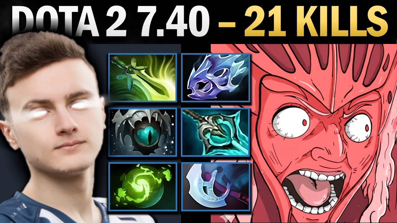 Spectre Pro Carry with Butterfly and Disperser - Dota 2 Gameplay