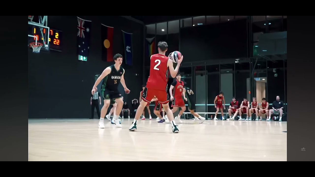 Eros Addamo Eltham Wildcats #15 highlights vs Dandenong Rangers 18.1s