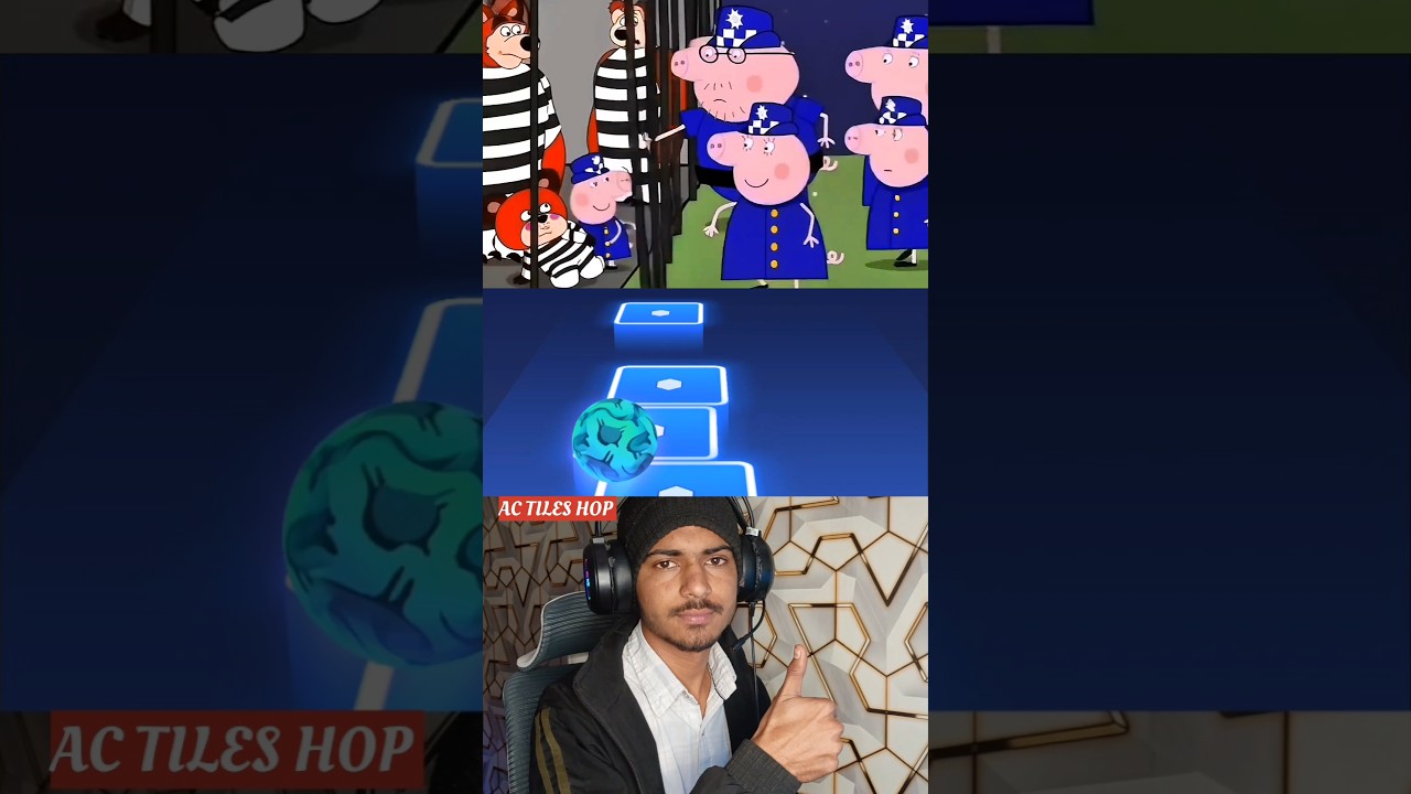 Peppa Pig 👉Transformation dance song Tiles hop edm COVER 