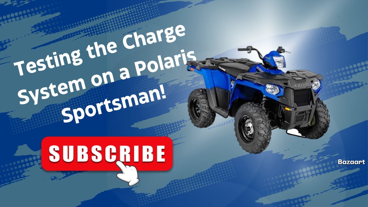 How to test the charging system on a Polaris Sportsman!