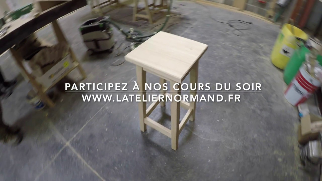 Fabriquez votre tabouret en bois !