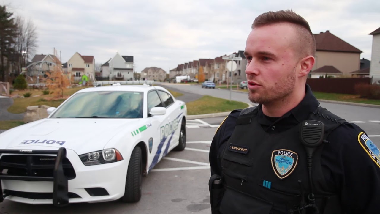60e du Service de police - Lou Vaillancourt