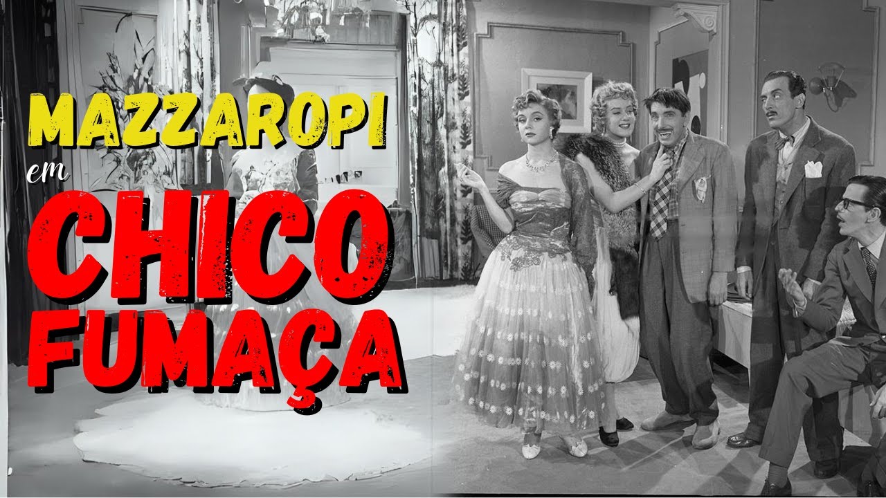 Mazzaropi em Chico Fuma&ccedil;a (1958) - COMPLETO