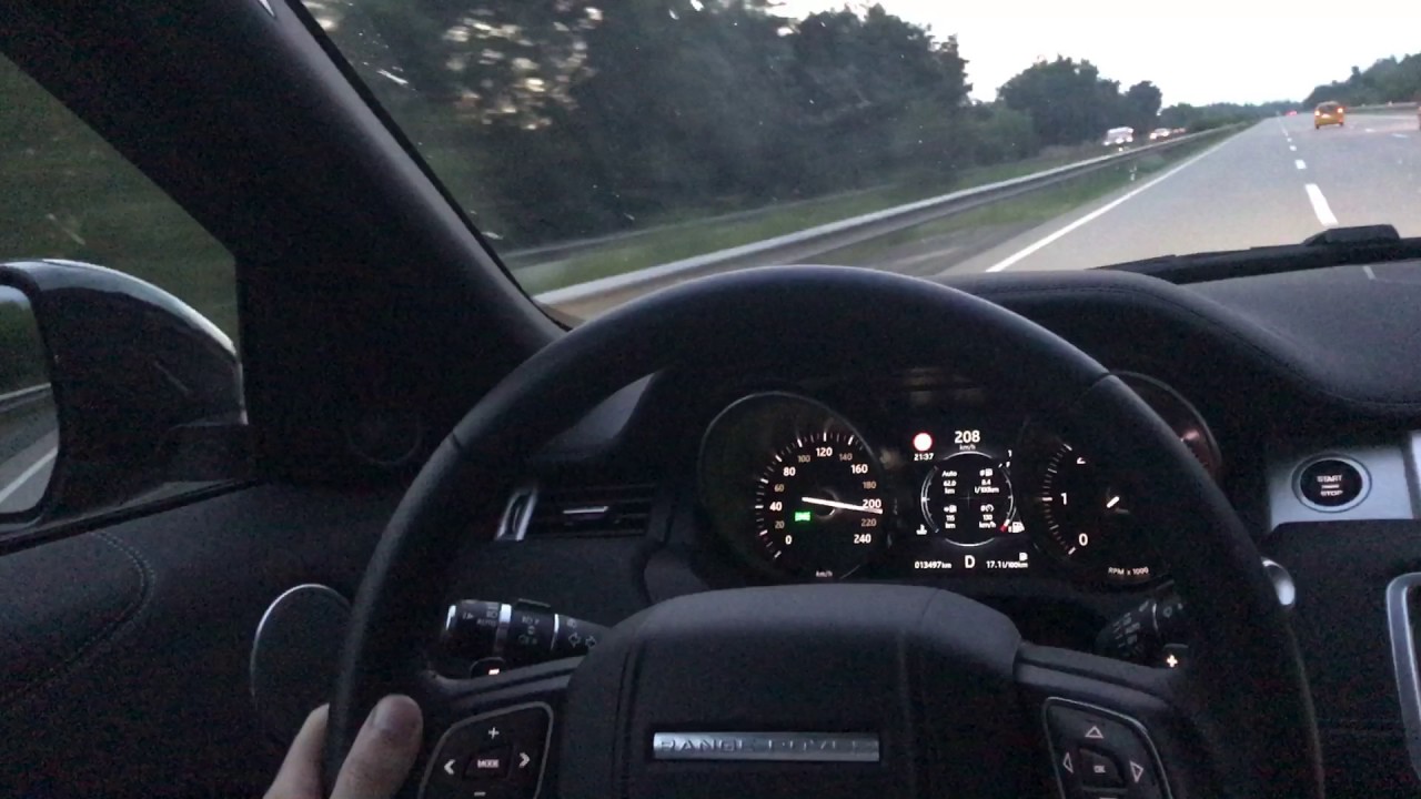 RANGE ROVER EVOQUE Top Speed