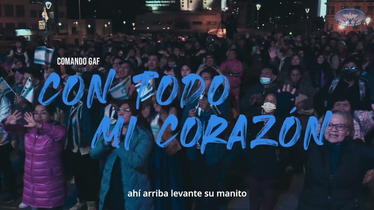 JOSE ARISMENDI - COMANDO GAF - Con todo mi Corazón (En Vivo)