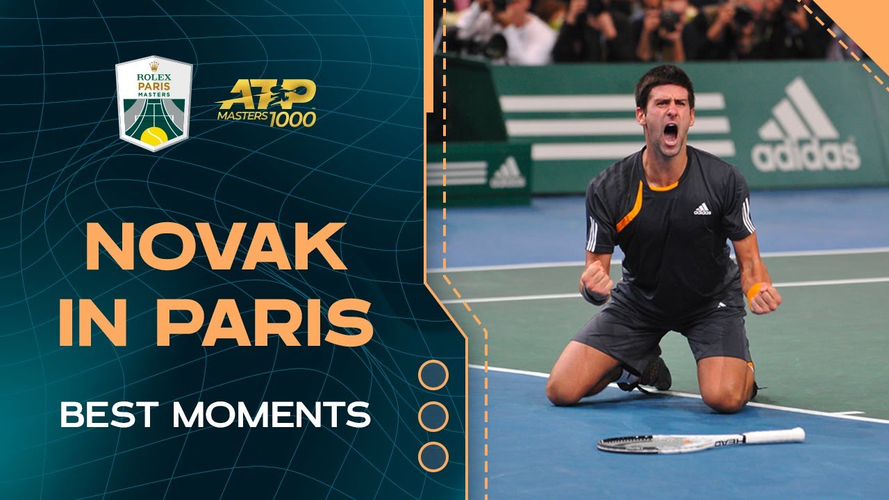 Djokovic's best moments in Paris | Rolex Paris Masters
