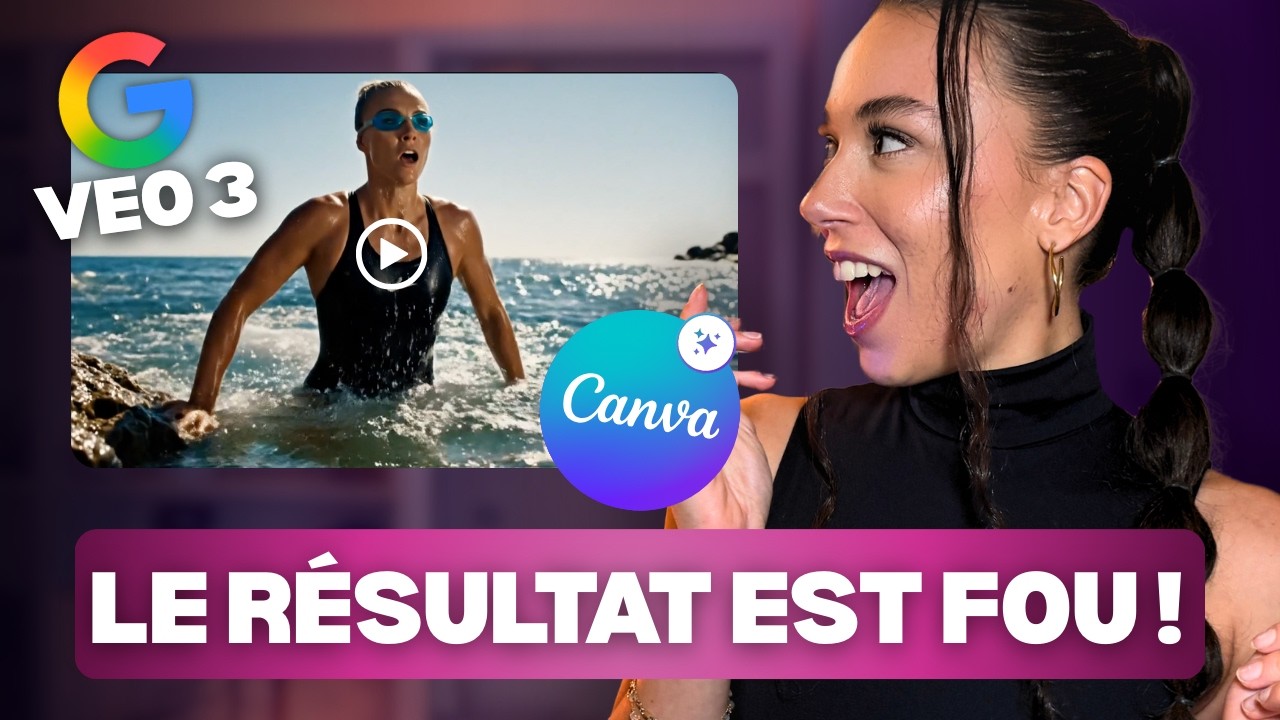 Je teste Canva IA x Google VEO… et c’est FOU !