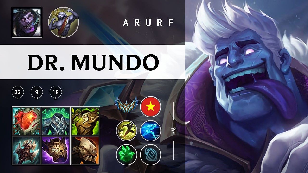 Dr. Mundo ARURF - VN Challenger Patch 26.03