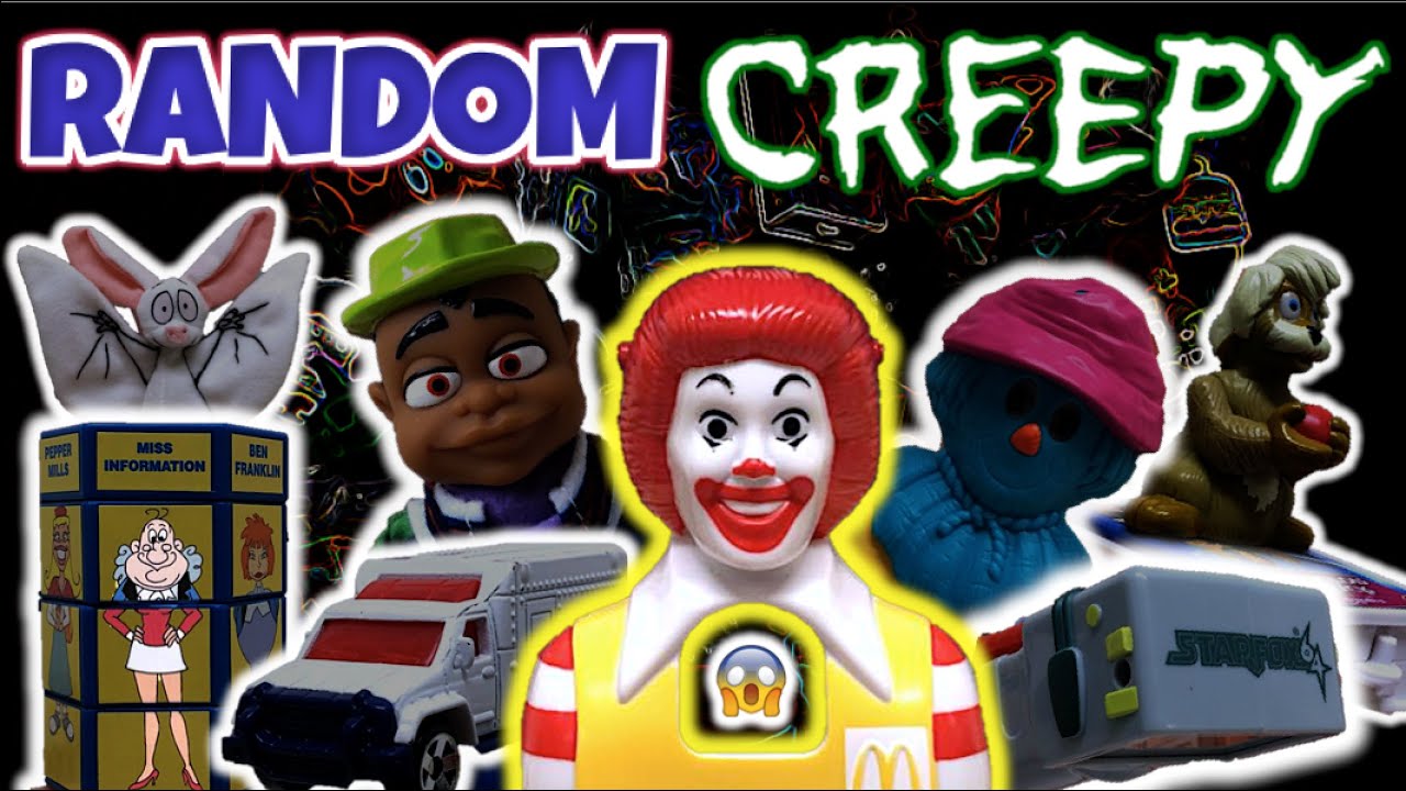 Abrimos una Caja RANDOM de Juguetes CREEPY | McDonalds, Burger King, etc - TOY SHOTS | Episodio #12