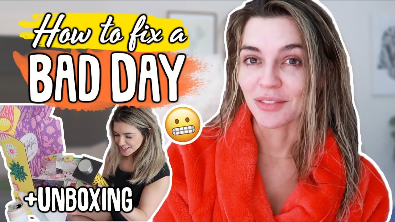 How To Fix A Bad Day | Spring Unboxing!! | Vlog