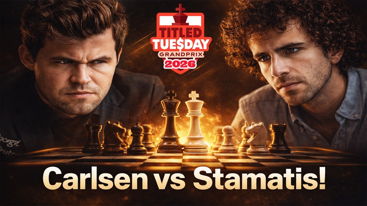 Magnus Carlsen vs Stamatis Kourkoulos-Arditis🔹Titled Tuesday Grand Prix February 3, 2026