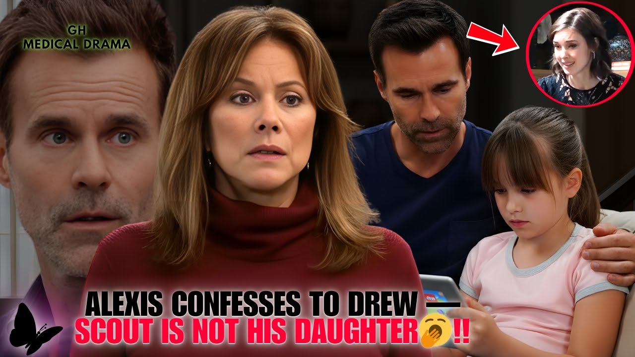 Unthinkable Reveal!😢 Alexis Confesses to Drew — Scout Is NOT His Daughter !!🥱 GH Spoilers