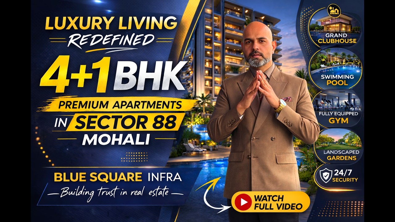 Your Dream Home in Mohali Awaits | Premium Flats Sector 88