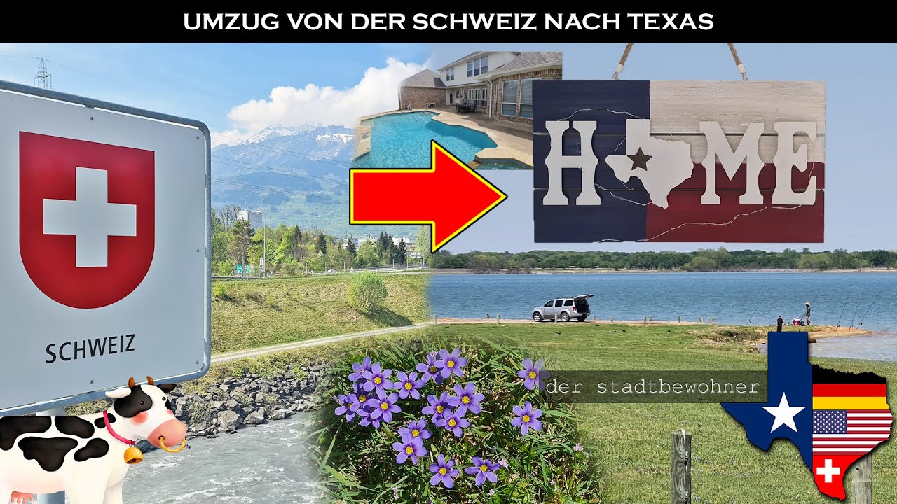 Umzug von der Schweiz nach Texas