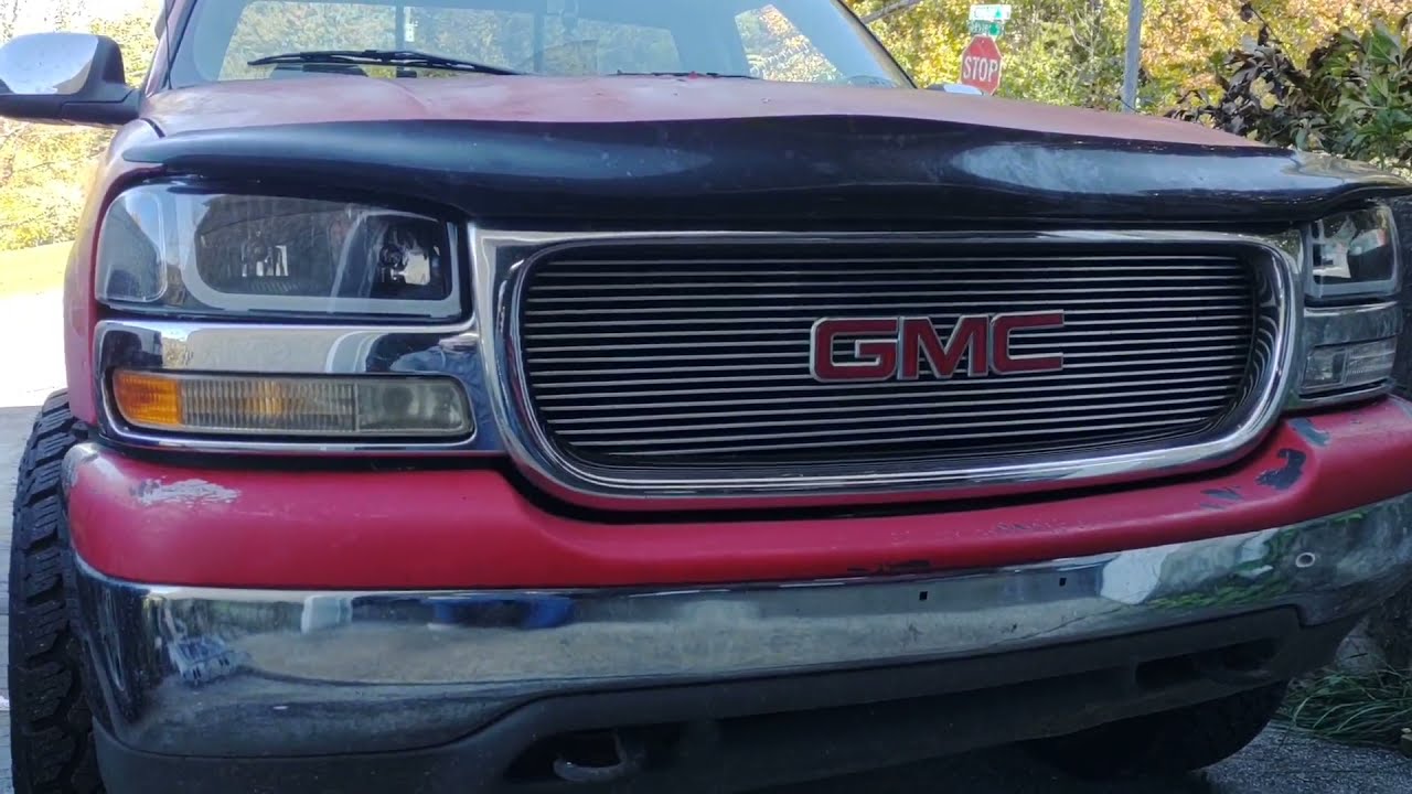 99 GMC Sierra led headlight installation
