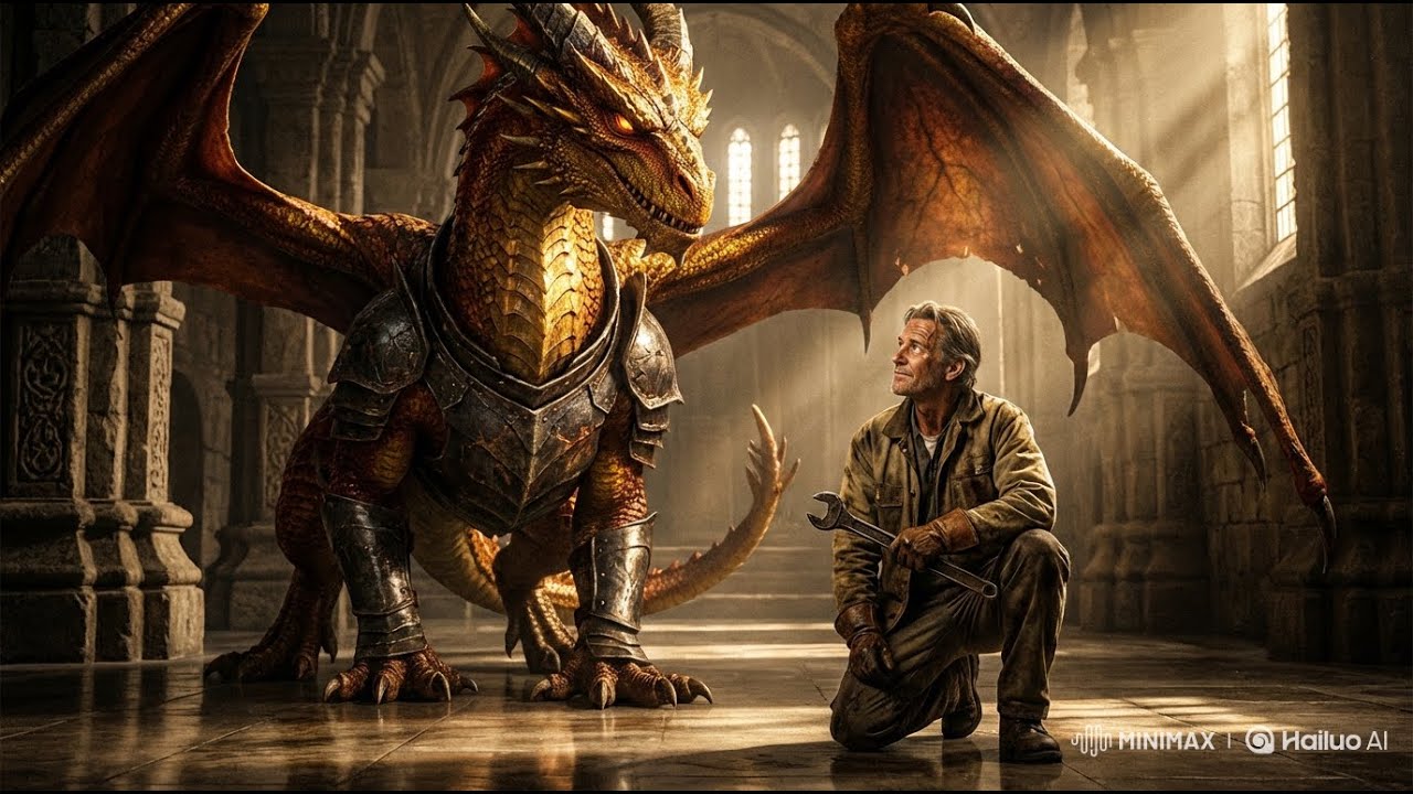 The Dragon Queen Demanded, “Who Fixed My Armor?” — The Human Mechanic’s Answer Melted Her Rage