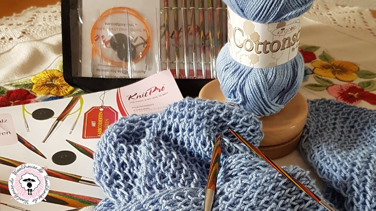 Sommer-Schal stricken / Woolhouse.de