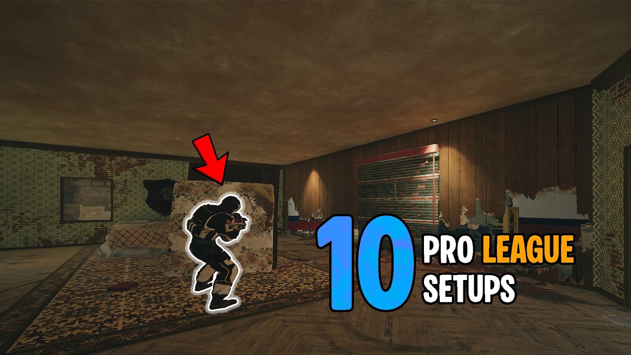 10 PRO LEAGUE SITE SETUPS - Rainbow Six Siege