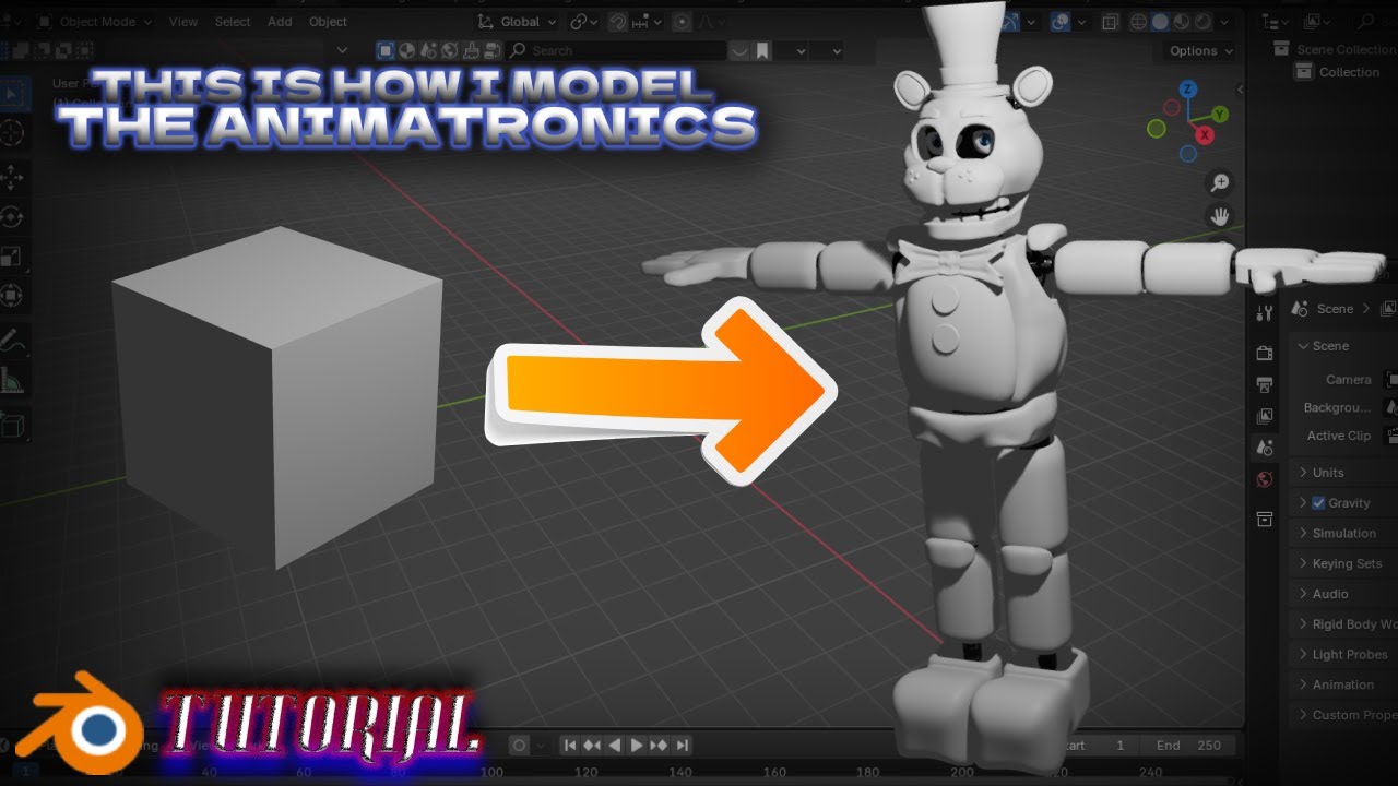 Making A FNaF Game In Roblox | Modeling Animatronics | Lesson #1