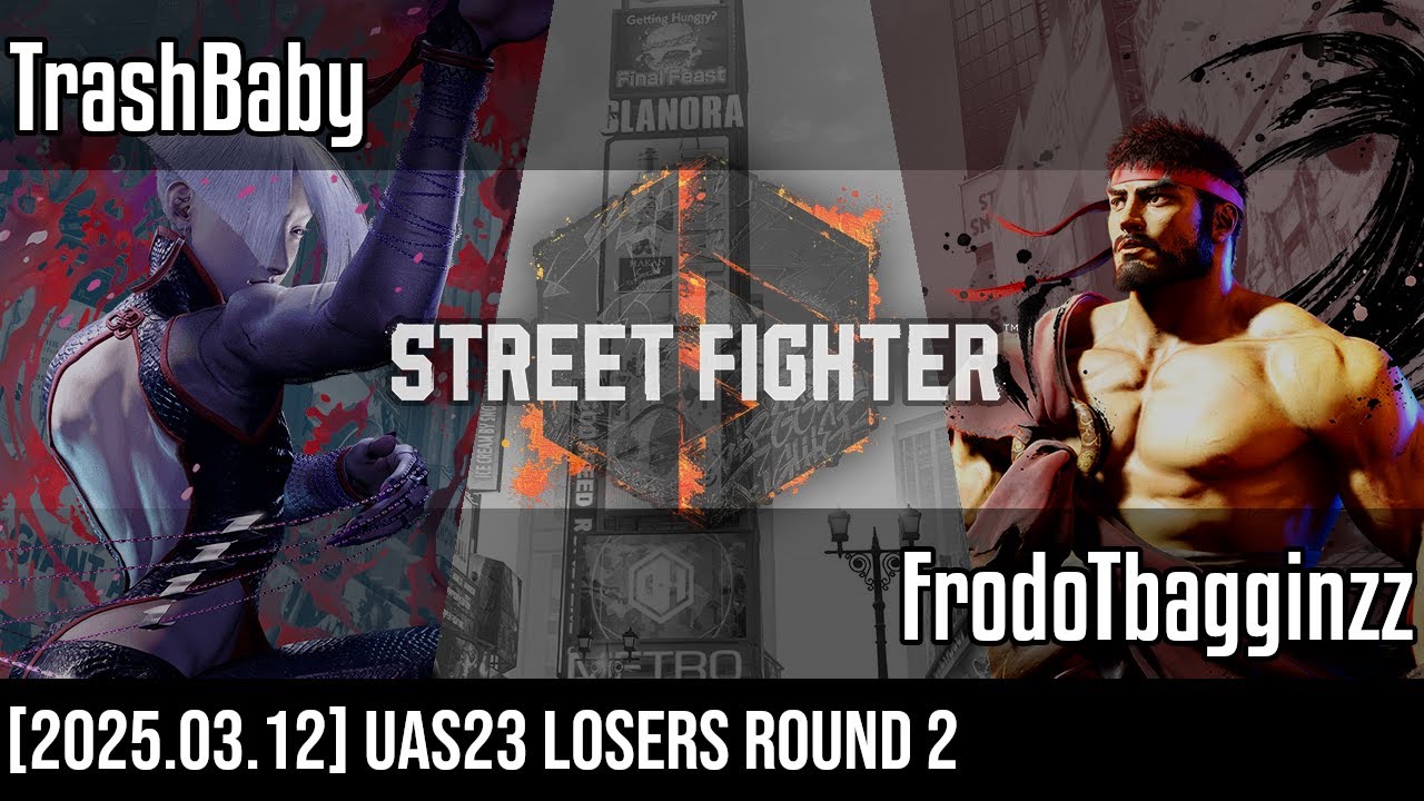 (SF6) Ultrafine Atomic Special 23 - TrashBaby vs FrodoTbagginzz [Losers Round 2 - 2025.03.12]