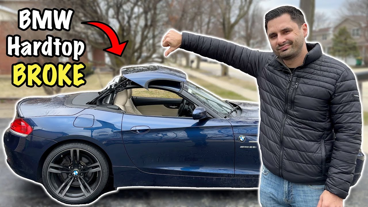 Крыша моего кабриолета BMW Z4 сломалась (я ее починил)