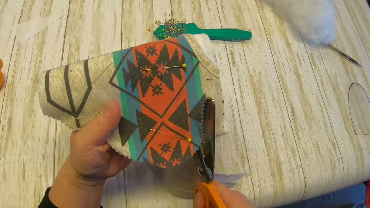 How to make a memory heart ornament