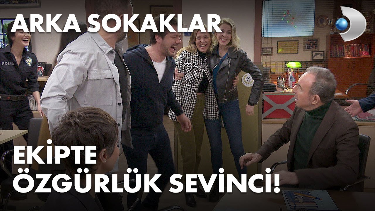 Ekipte özgürlük sevinci! - Arka Sokaklar 579. Bölüm