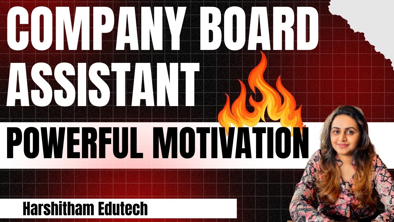 KERALA PSC 🔥 COMPANY BOARD ASSISTANT | ഒരു POWERFUL MOTIVATION | Harshitham Edutech