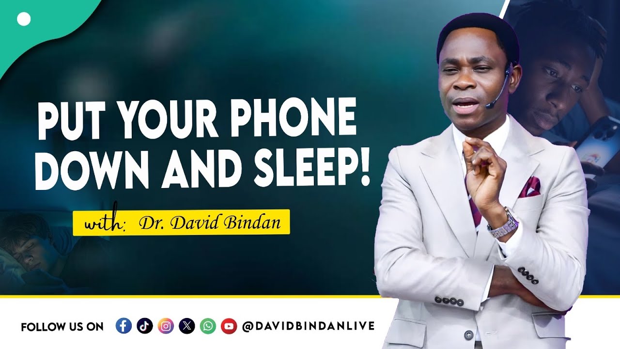 To Enjoy Life, Rest Well -  Dr. David Bindan