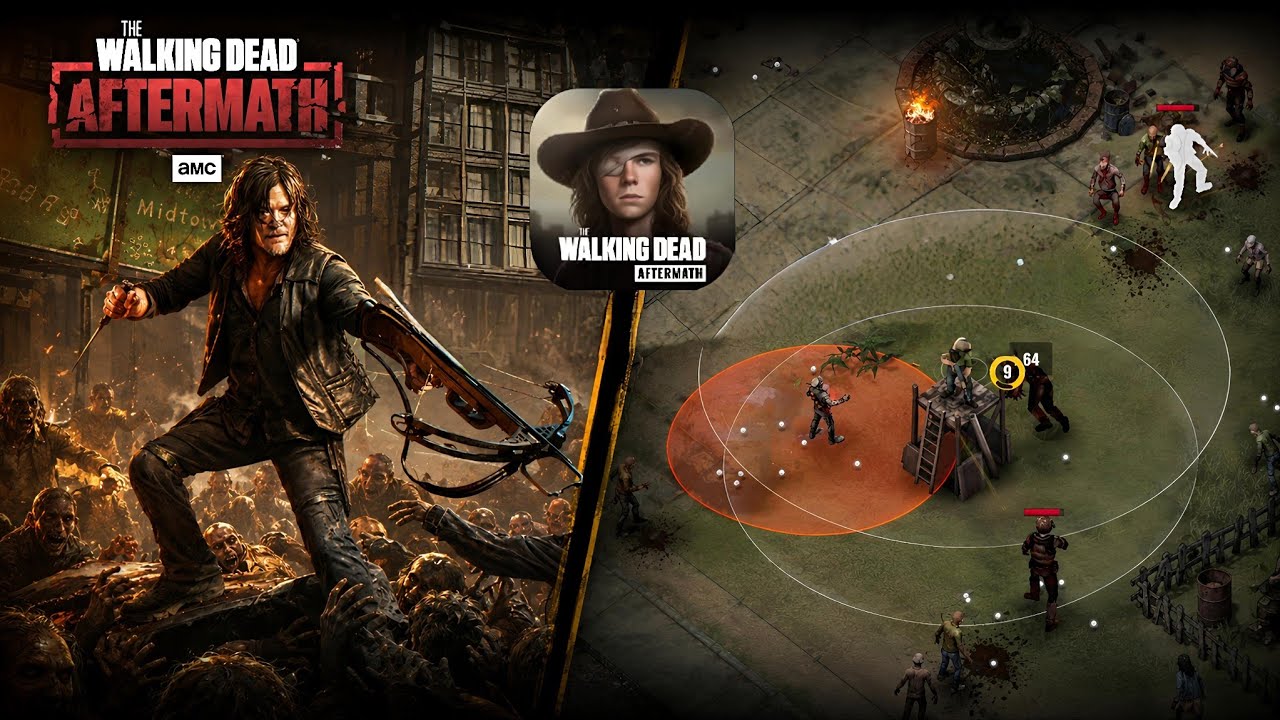The Walking Dead: Aftermath&nbsp;| New Zombie Game |  Gameplay Walkthrough ( Android , iOS ) Part -2