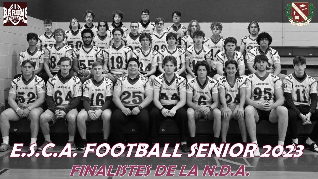 Barons Senior Football 2023 - NDA Finalists