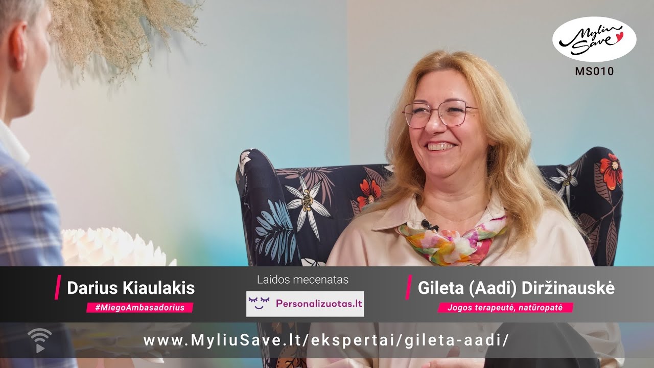 Gileta Aadi & Darius Kiaulakis apie gyvenimo prasmę ir esmę | 2024-05-09 MyliuSave.lt