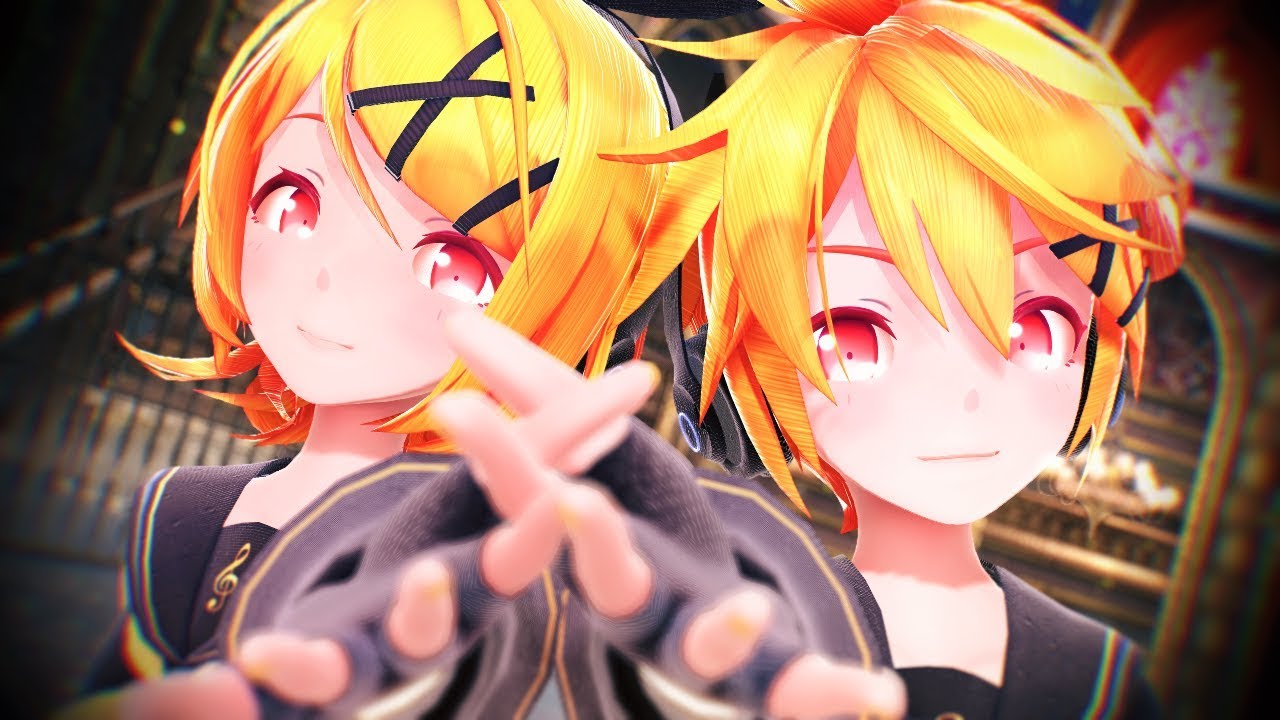 ♦【Sour式鏡音リンレン/Kagamine Rin Len】trick and treat〈MMDカメラ配布〉♦