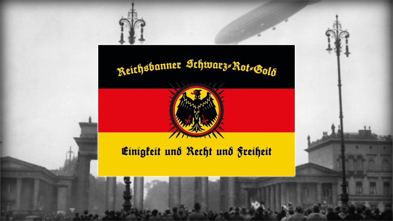 Das Deutschlandlied | Reichsbanner Schwarz-Rot-Gold