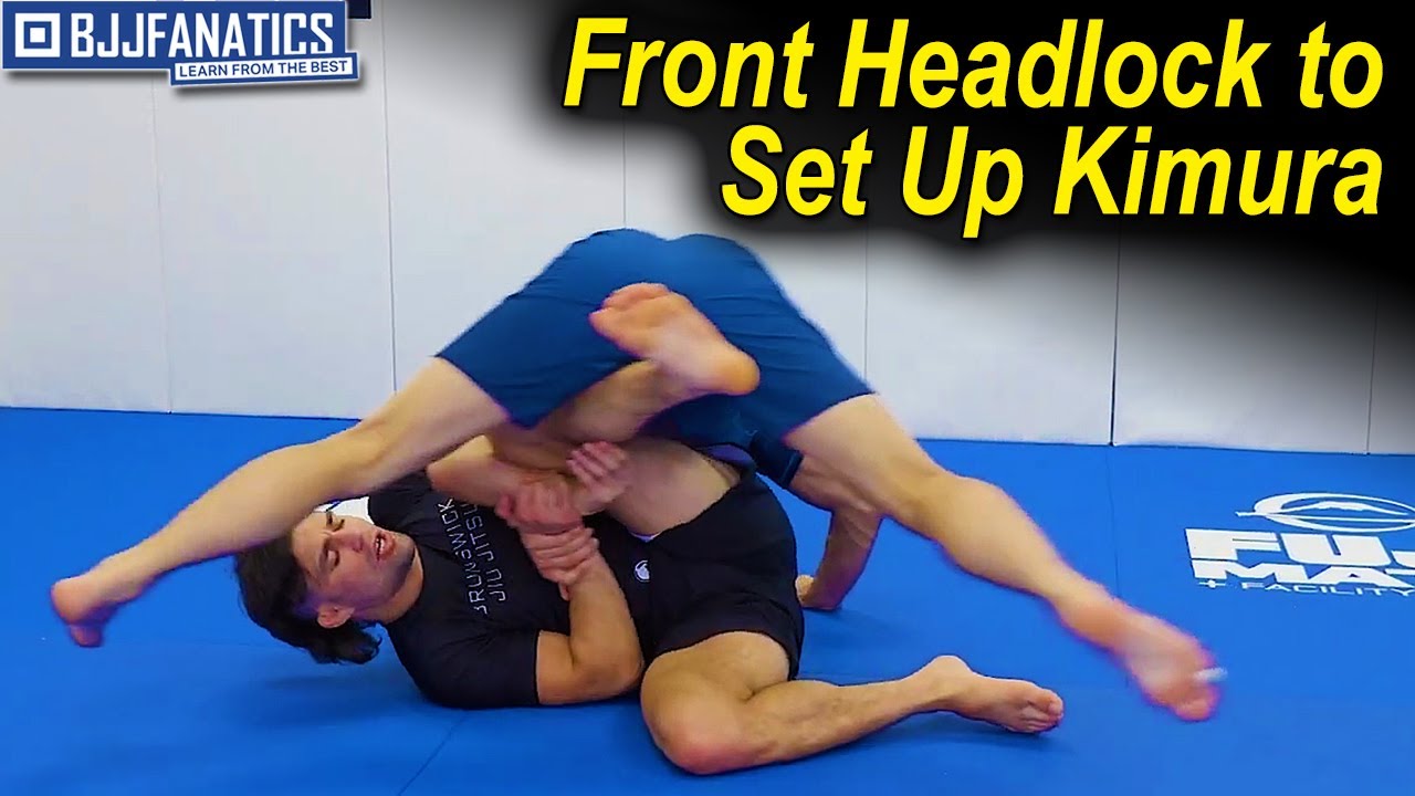 Using the Front Headlock to Set Up Kimura by Garry Tonon