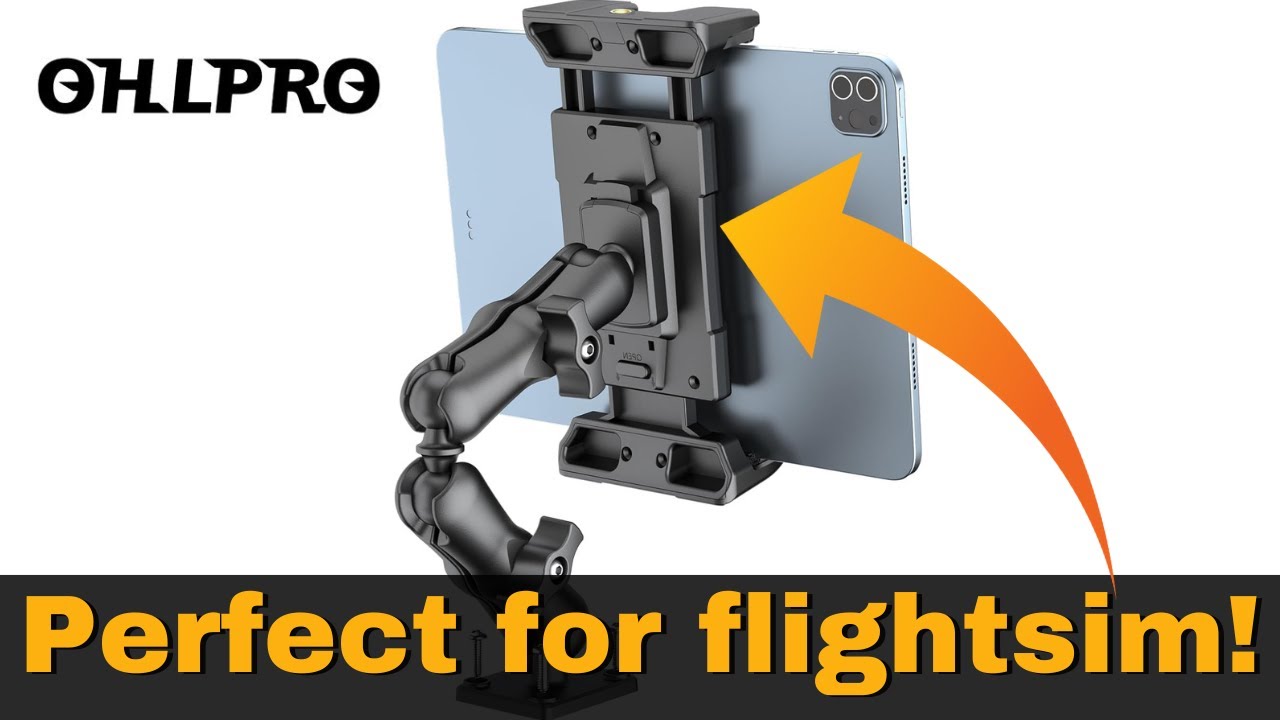Great tablet mount for flightsim and simracing! @OHLPRO