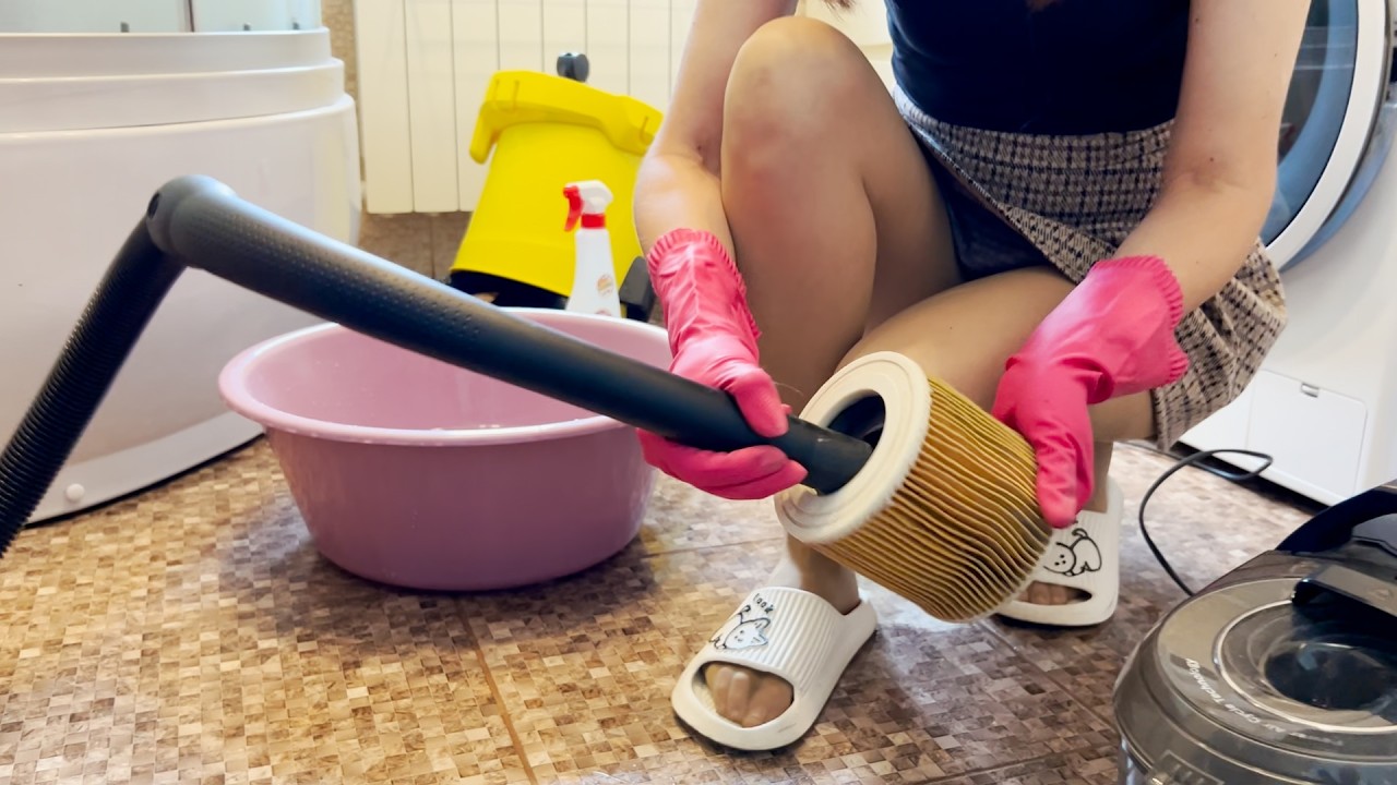 🧼 How Dirty Is Your Vacuum? I Took Mine Apart Kärcher WD 3 🧹ASMR