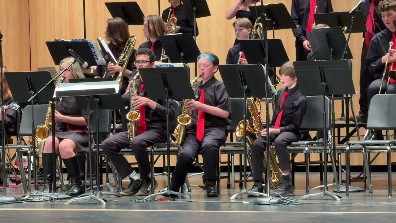 Desi Baker  Hillside Jr High Jazz Band 3 12 26
