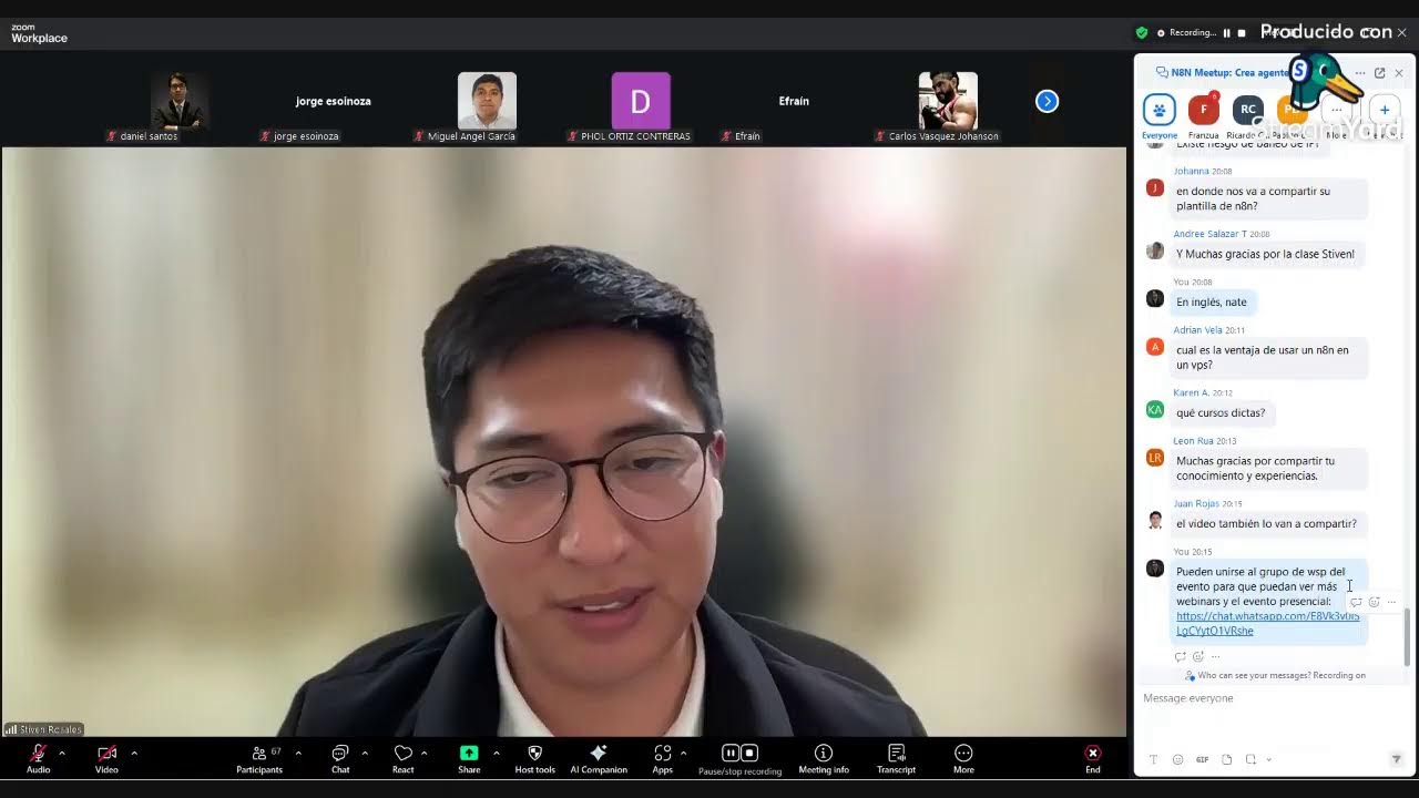 N8N Fest Virtual: Crea tu primer Agente IA con N8N y Chatwoot