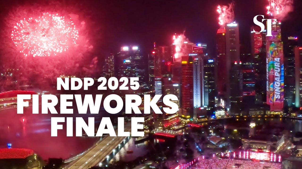 [FULL] NDP 2025 Marina Bay fireworks | NDP2025 | SG60